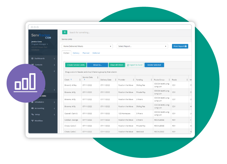 Data Management for Aging Services